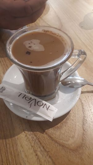 Cappuccino at Alive in Barcelona