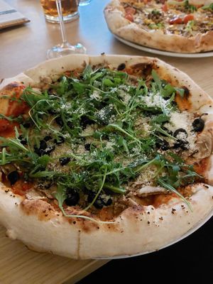 Funghi vegan at Malbo Caffe in Kosice