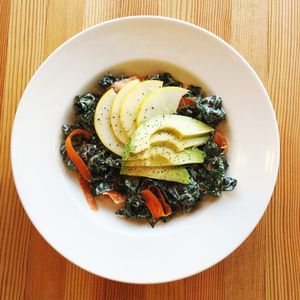 Kale Salad at Tiny Moreso in Portland