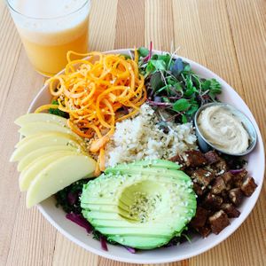Grains and Greens Bowl (V+GF) at Tiny Moreso in Portland