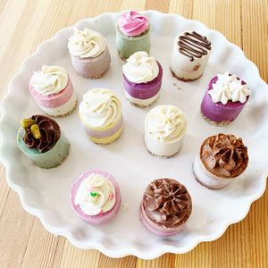 Mini Cheesecakes (V+GF) at Tiny Moreso in Portland