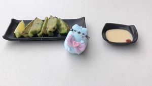 Vegan gyoza at Hinodeya Ramen in San Francisco