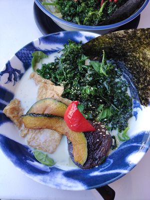 Creamy ramen at Hinodeya Ramen in San Francisco