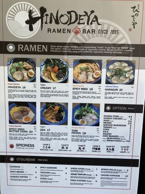   at Hinodeya Ramen in San Francisco