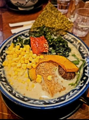 Creamy Vegan Ramen at Hinodeya Ramen in San Francisco