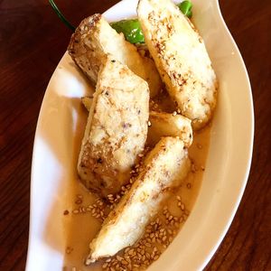 Crunchy Yam at Hinodeya Ramen in San Francisco