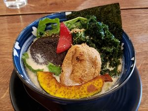 Creamy ramen at Hinodeya Ramen in San Francisco