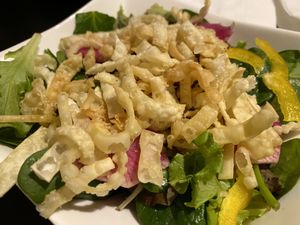 Salad at Hinodeya Ramen in San Francisco