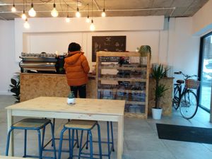 interior at Dough Society in East London