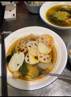 Ordered the Mala soupp  at Xiǎng Shū ZhíRén 饗蔬職人 - VegesM - West District in Taichung