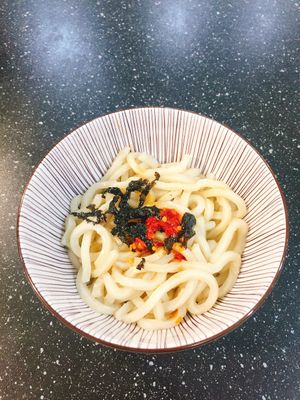 Udon noodles at Xiǎng Shū ZhíRén 饗蔬職人 - VegesM - West District in Taichung
