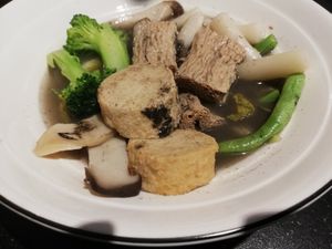 Many dried soy with vegetables at Xiǎng Shū ZhíRén 饗蔬職人- VegesM - North District - Maybe closed in Taichung