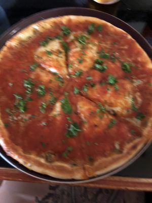 Tomato garlic bread  at La Bella in Cleethorpes