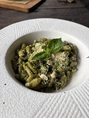 Pesto pasta   at La Baracca in Canggu