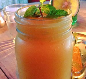 Mango juice  at La Baracca in Canggu