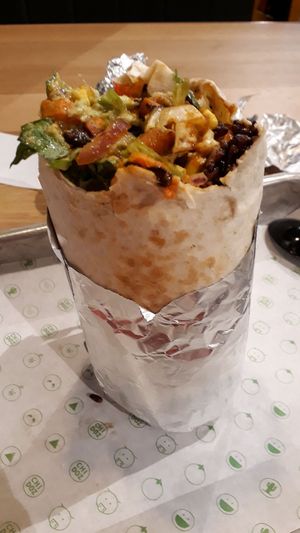 Vegan burrito, so amazing... at Chidoz in Eindhoven