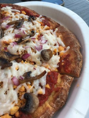 Pizza Foresta at Cvege Resto in Sainte-therese