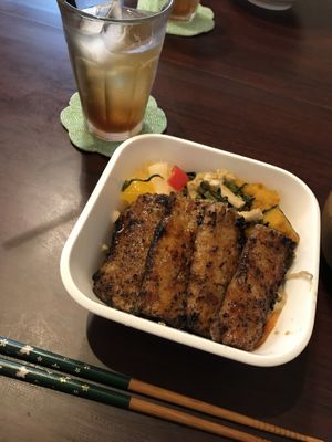 Konjac donburi at Grains in Nagoya