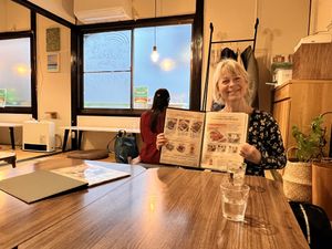 Menue   at Grains in Nagoya