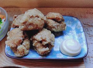 "Fried Chicken Nuggets" at Grains in Nagoya