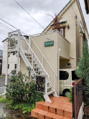 Grains is on the 2nd floor up the stairs at Grains in Nagoya