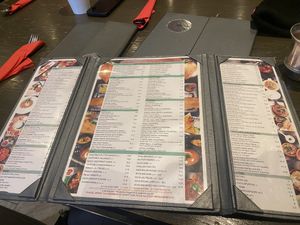 Menu  at Saravana Bhavan - Arya Bhaven in London