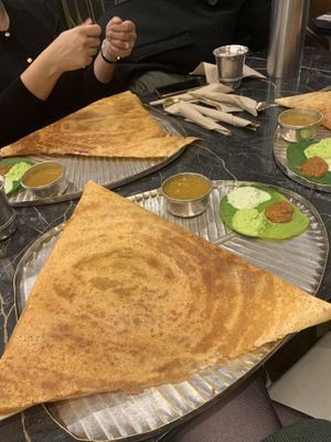 Onion Masala Dosa  at Saravana Bhavan - Arya Bhaven in London