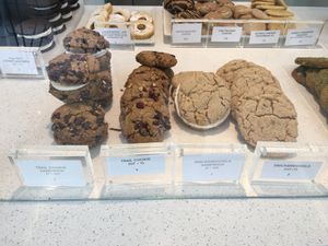 Vegan + GF cookie sandwiches.  at The Sweet Praxis in Syracuse