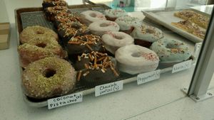 Vegan Brioche Donuts!! at The Sweet Praxis in Syracuse