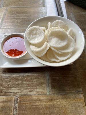 Prawnless crackers 😍  at Pho in Liverpool