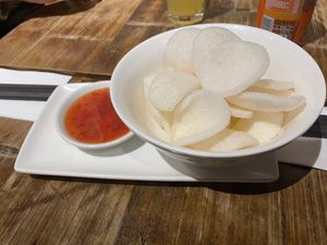 Prawnless crackers  at Pho in Liverpool