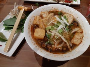 Tofu hot and spicy soup. at Pho in Liverpool