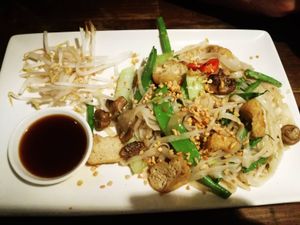 Pho Xao with Tofu and Mushrooms at Pho in Liverpool