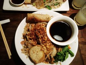 Bun with Tofu and Mushrooms at Pho in Liverpool
