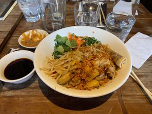 Vermicelli noodles with tofu (vegan)  at Pho in Liverpool