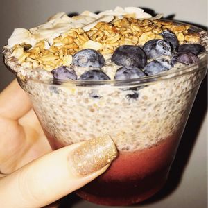 Chia Seed Pudding at Jackies in Kungsbacka