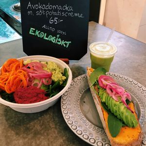 Avocado sandwich  at Jackies in Kungsbacka