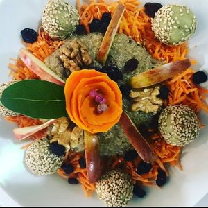 Bowl naranja 🧡🍊 at Bambu in San Marcos Sierras