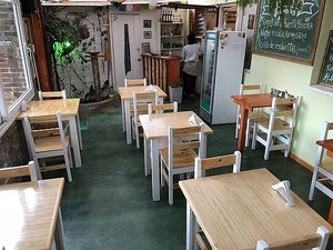 Indoors at Bambu in San Marcos Sierras