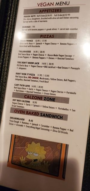  at Tomato Bar Pizza Bakery in Valparaiso