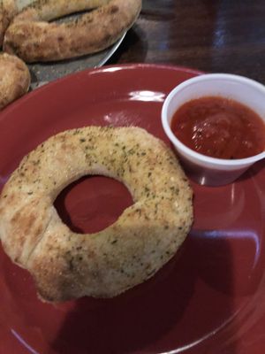 Vegan (must specify) dough nut  at Tomato Bar Pizza Bakery in Valparaiso