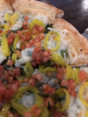 Fresh Prince pizza  at Tomato Bar Pizza Bakery in Valparaiso