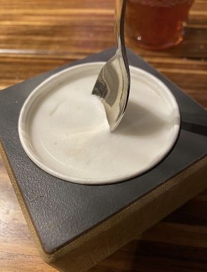 Dessert #Veganuary at Nooba Restaurant in Laax