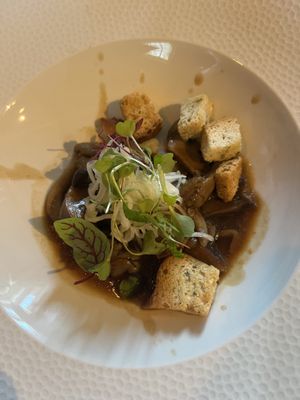 Mushroom starter   at The Old Forge in Otterbourne
