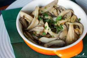 Sauteed mushrooms at Enriclai in La Palma