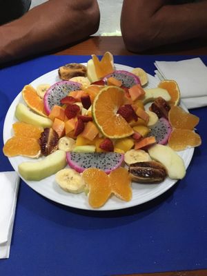 Fruits for dessert 💕 at Enriclai in La Palma