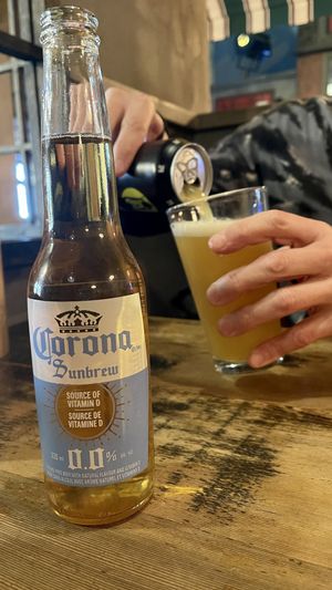 Sober beer  at Ohyama Ramen in Whistler