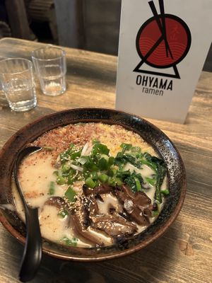   at Ohyama Ramen in Whistler