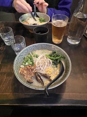   at Ohyama Ramen in Whistler