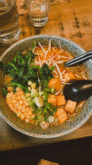 Vegan garlic miso  at Ohyama Ramen in Whistler